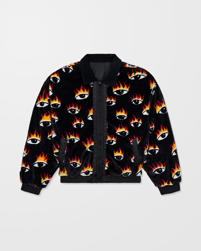 Chaqueta bomber reversible Ozzy - Black