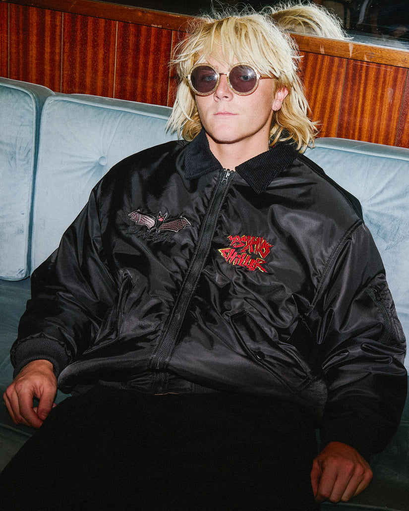 Chaqueta bomber reversible Ozzy - Black