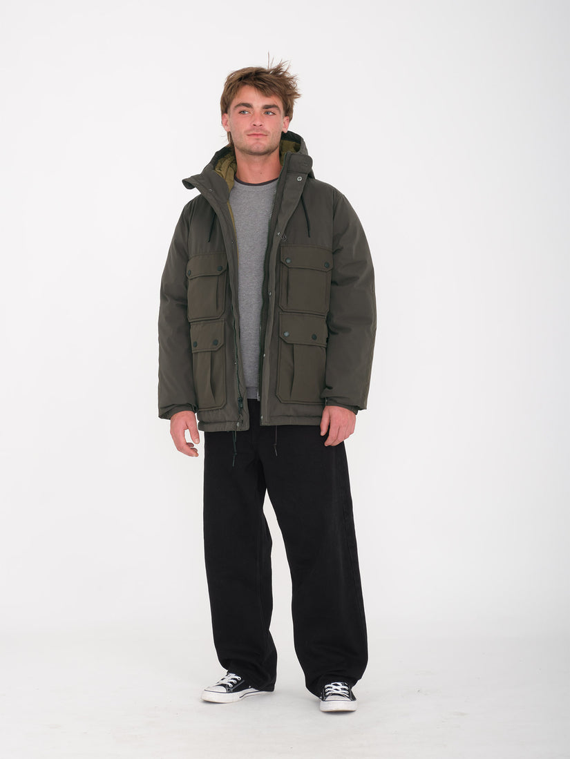 Parka Dodstone 5K - RINSED BLACK