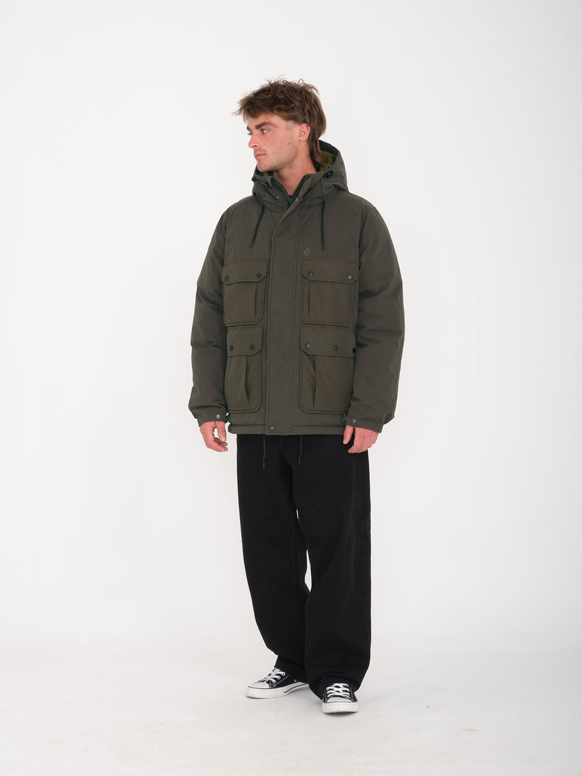 Parka Dodstone 5K - RINSED BLACK