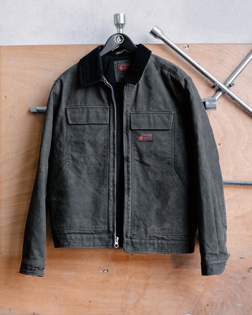 Chaqueta Heavydust - Rinsed Black