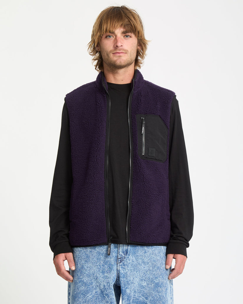 Chaleco Muzzer Fuzzar - Dark Purple