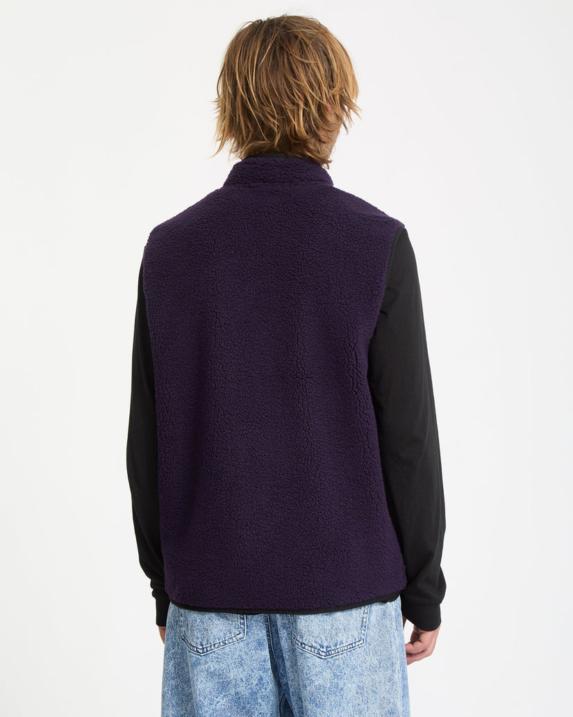 Chaleco Muzzer Fuzzar - Dark Purple