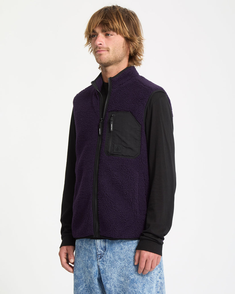 Chaleco Muzzer Fuzzar - Dark Purple