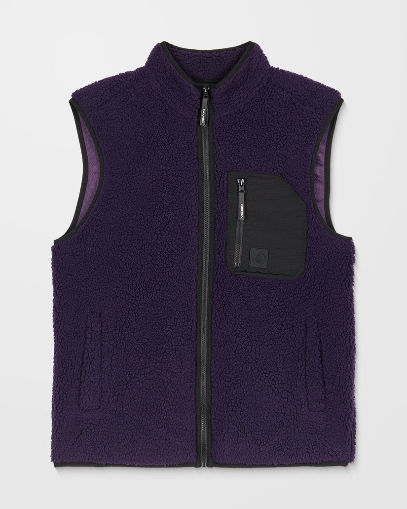 Chaleco Muzzer Fuzzar - Dark Purple