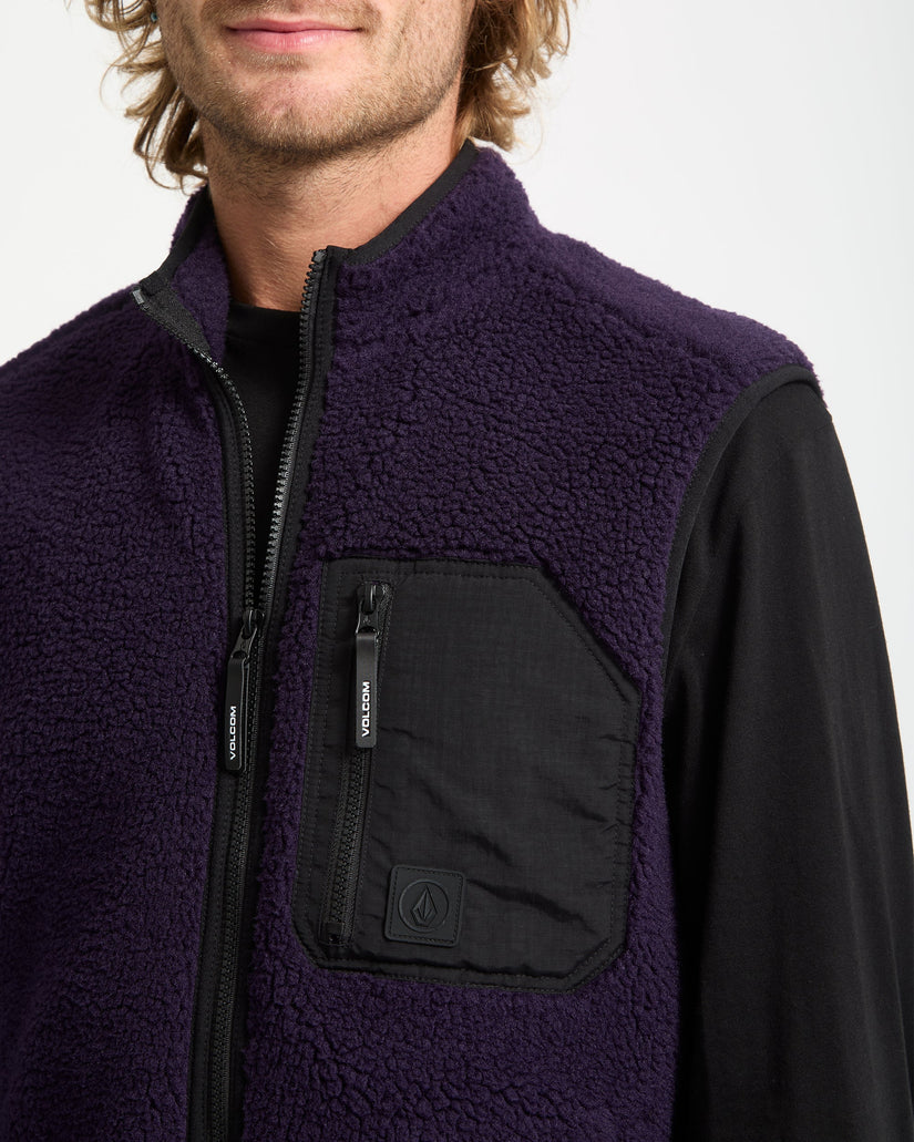 Chaleco Muzzer Fuzzar - Dark Purple