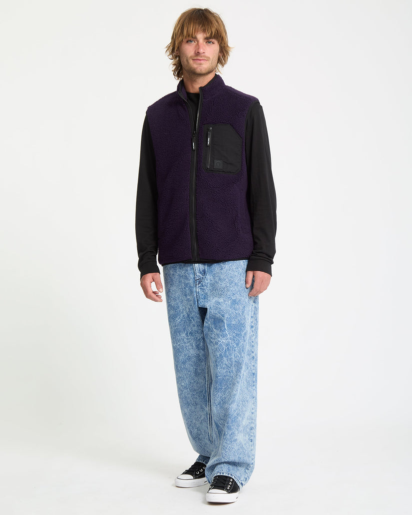 Chaleco Muzzer Fuzzar - Dark Purple
