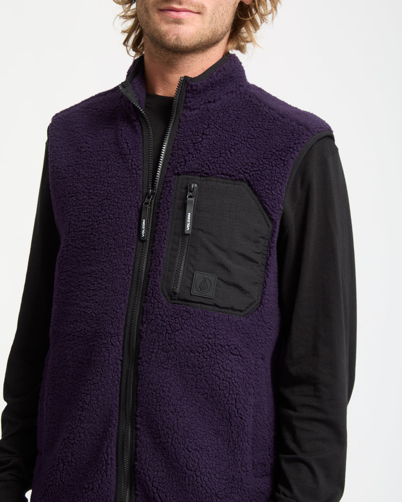Chaleco Muzzer Fuzzar - Dark Purple