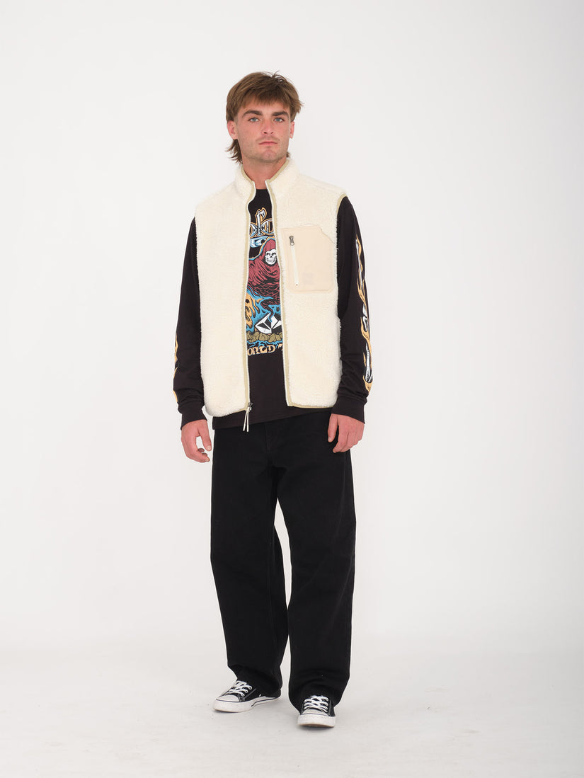 Chaleco Muzzer Fuzzar  - DIRTY WHITE