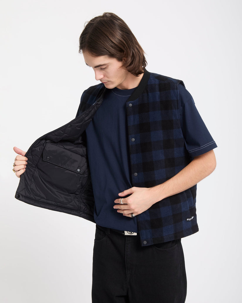 Chaqueta Reversible Bowered - Marine