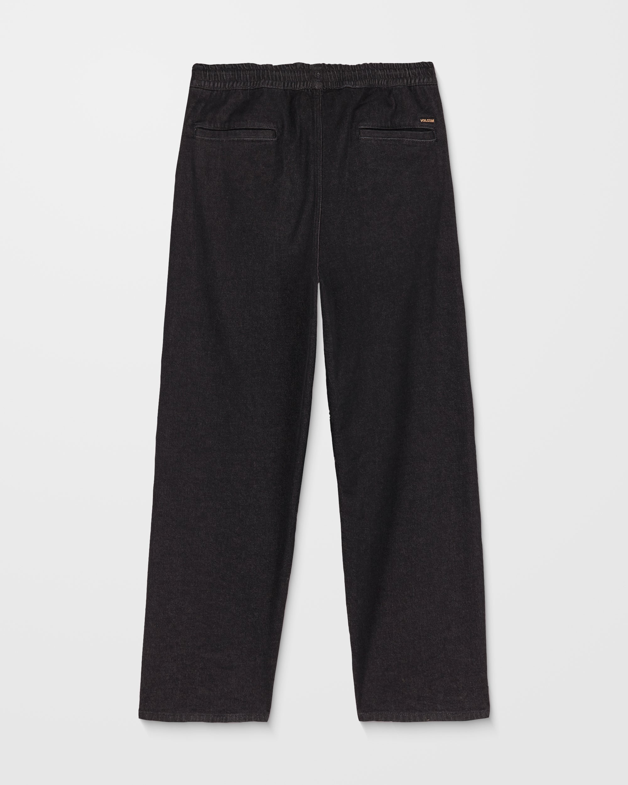 Freazy Loose Elasticated Waist Jeans - Black Wash - Men - Volcom