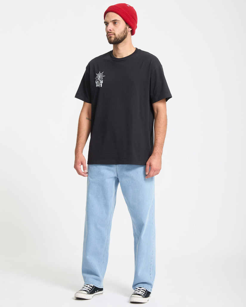 Pantalón Vaquero Con Cintura Elástica Freazy Loose - Blueprint