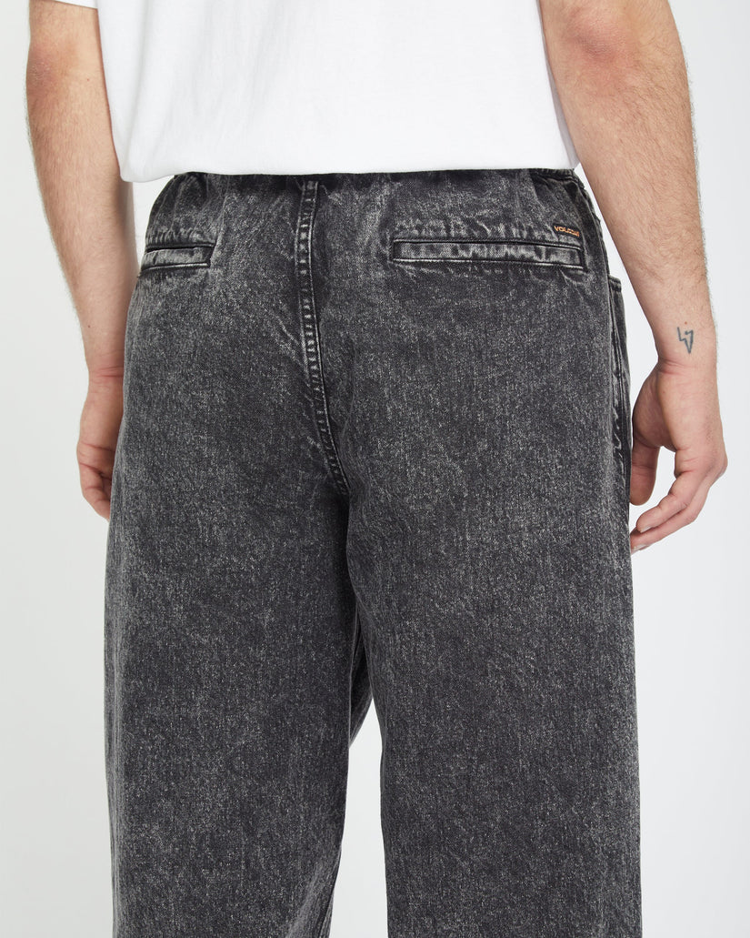 Pantalón vaquero Freazy Loose - LIGHT ACID BLACK