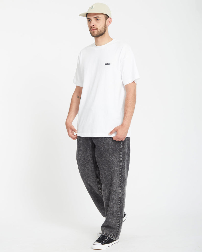 Pantalón vaquero Freazy Loose - LIGHT ACID BLACK