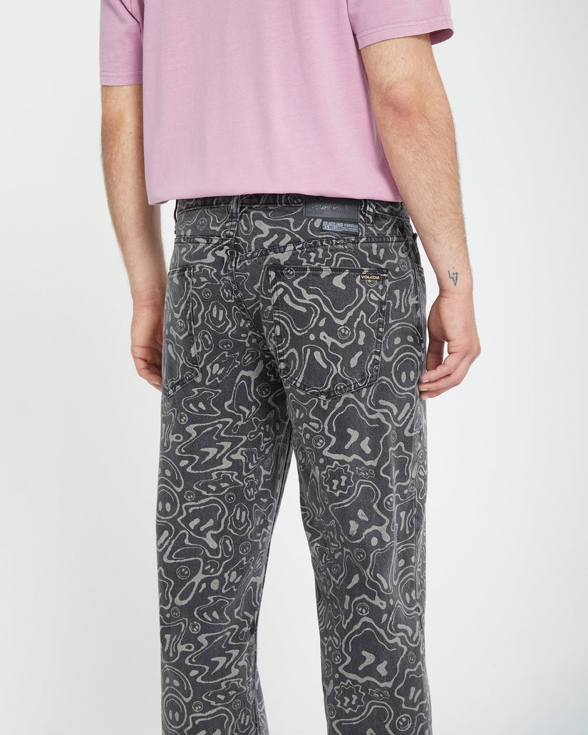 Pantalón vaquero Filip Rygalski - BLACK PRINT