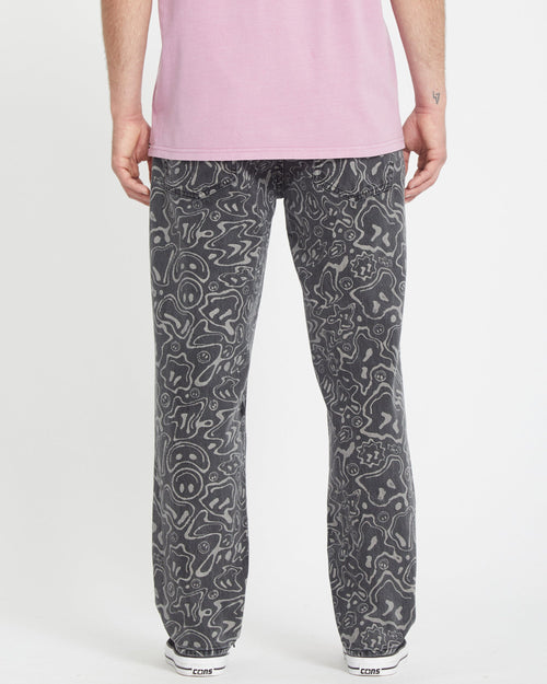 Pantalón vaquero Filip Rygalski - BLACK PRINT