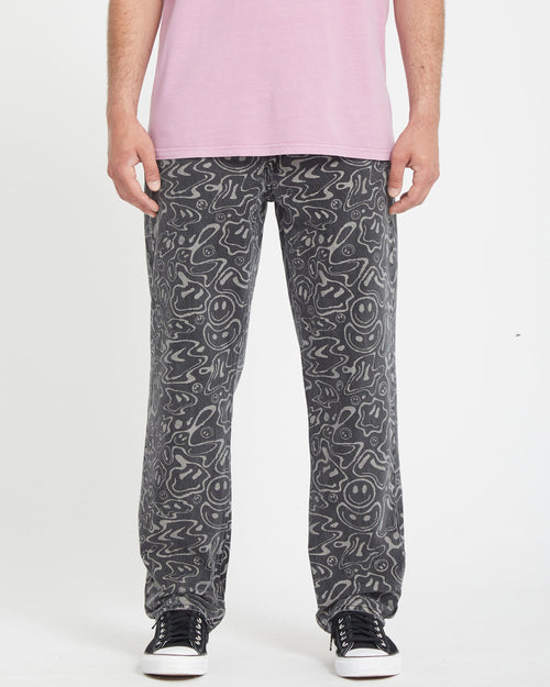 Pantalón vaquero Filip Rygalski - BLACK PRINT