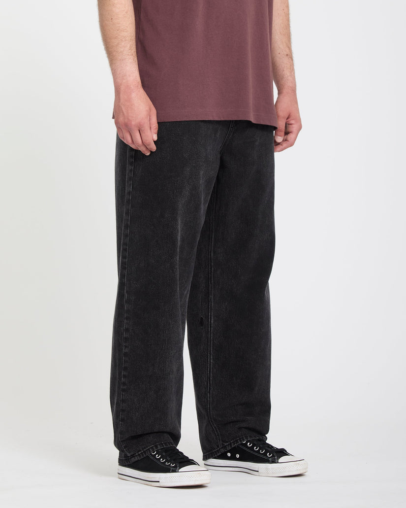 Pantalón vaquero con cintura elástica Freazy Loose - Blackity Black