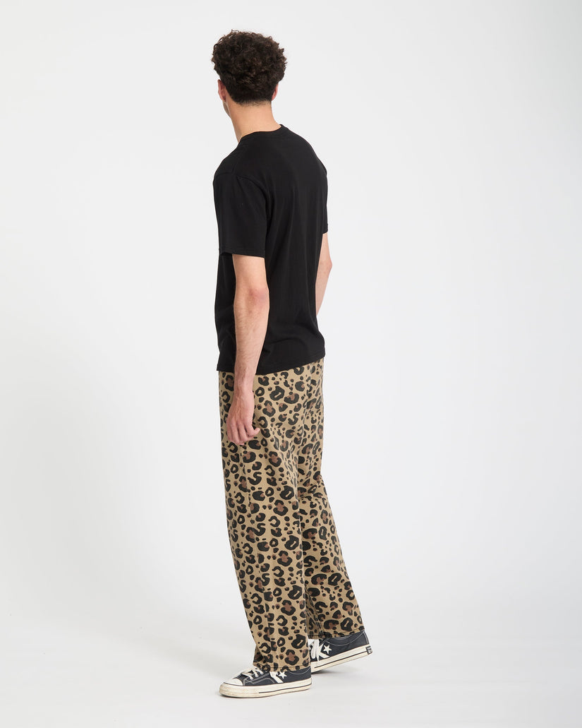 Pantalón vaquero con cintura elástica Freazy Loose - Cheetah
