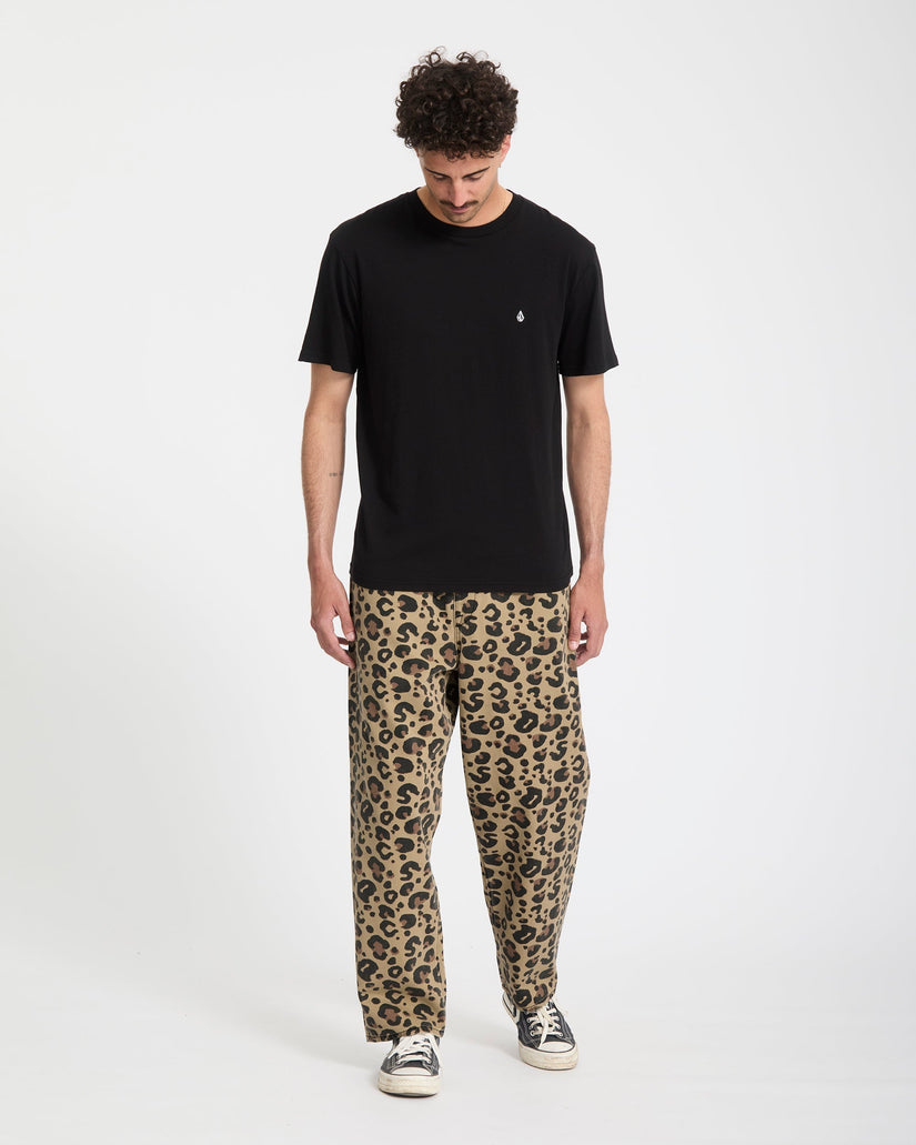 Pantalón vaquero con cintura elástica Freazy Loose - Cheetah