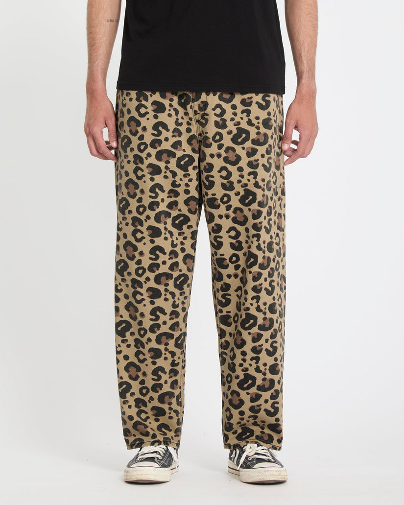 Pantalón vaquero con cintura elástica Freazy Loose - Cheetah