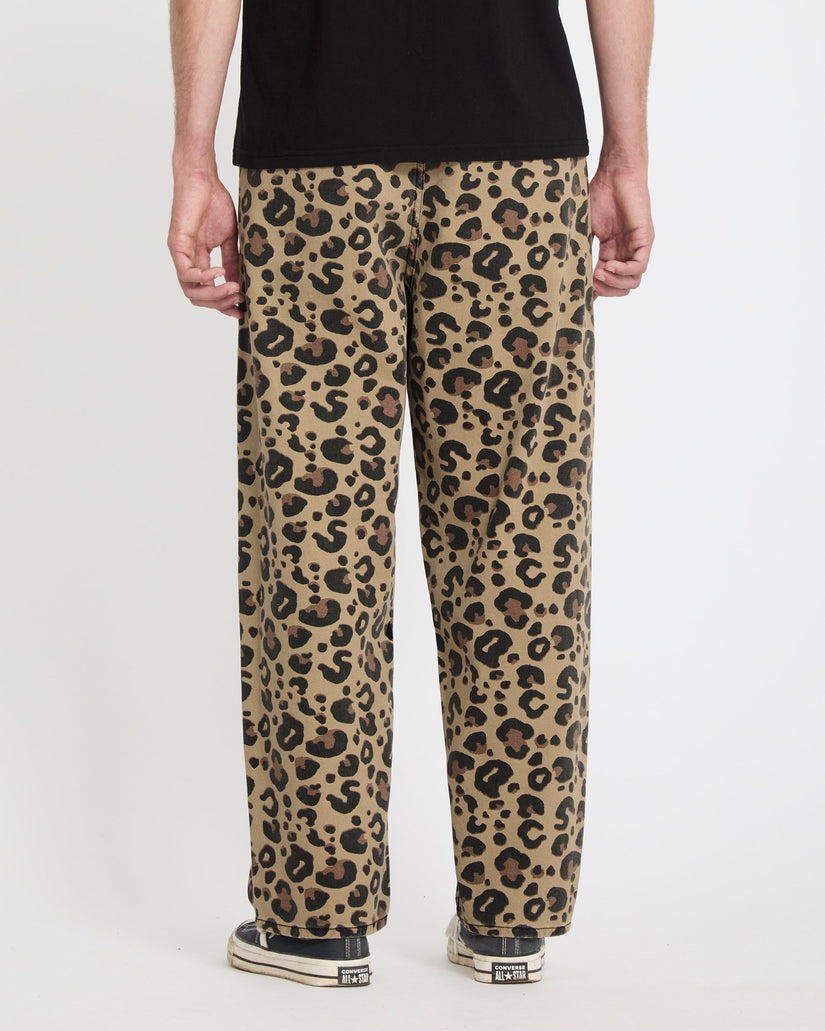 Pantalón vaquero con cintura elástica Freazy Loose - Cheetah
