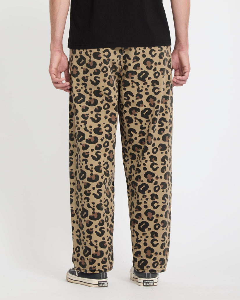 Pantalón vaquero con cintura elástica Freazy Loose - Cheetah