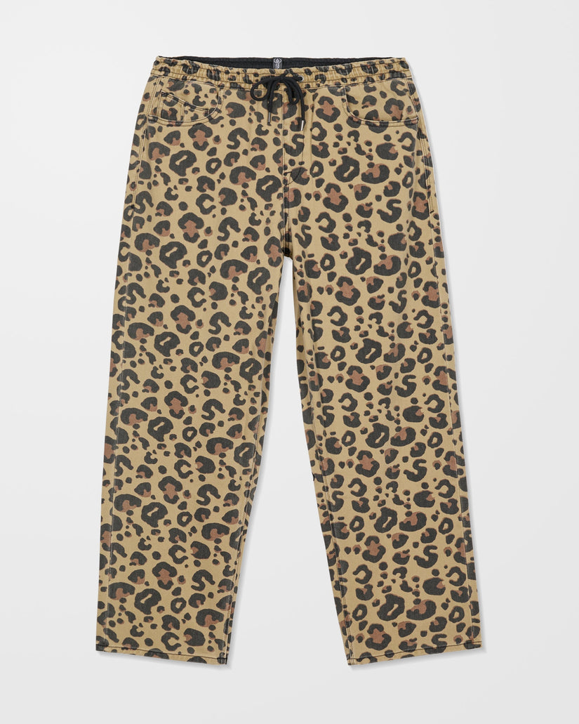 Pantalón vaquero con cintura elástica Freazy Loose - Cheetah