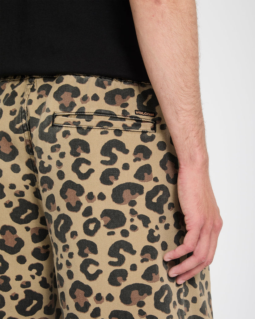 Pantalón vaquero con cintura elástica Freazy Loose - Cheetah