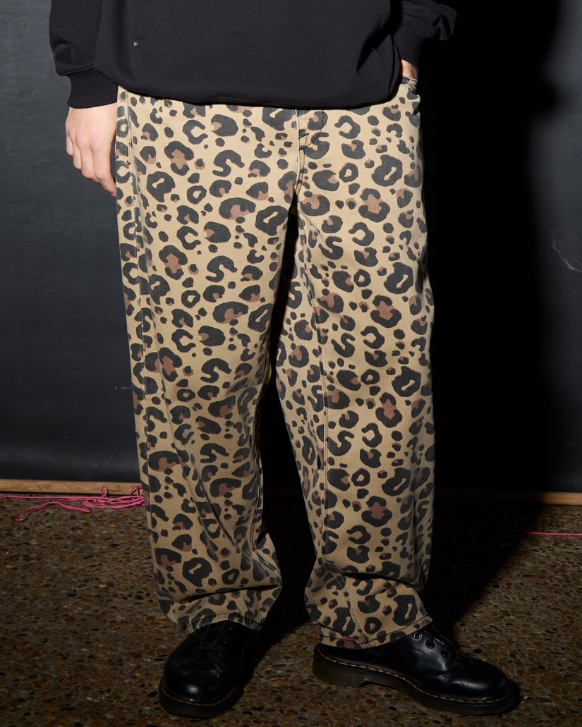 Pantalón vaquero con cintura elástica Freazy Loose - Cheetah