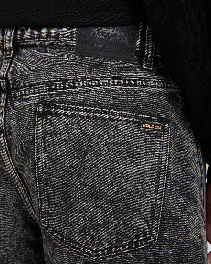 Pantalón vaquero Chillow - Light Acid Black