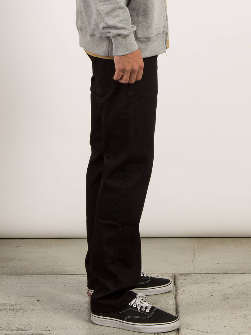 Vaqueros Solver Denim - Black On Black