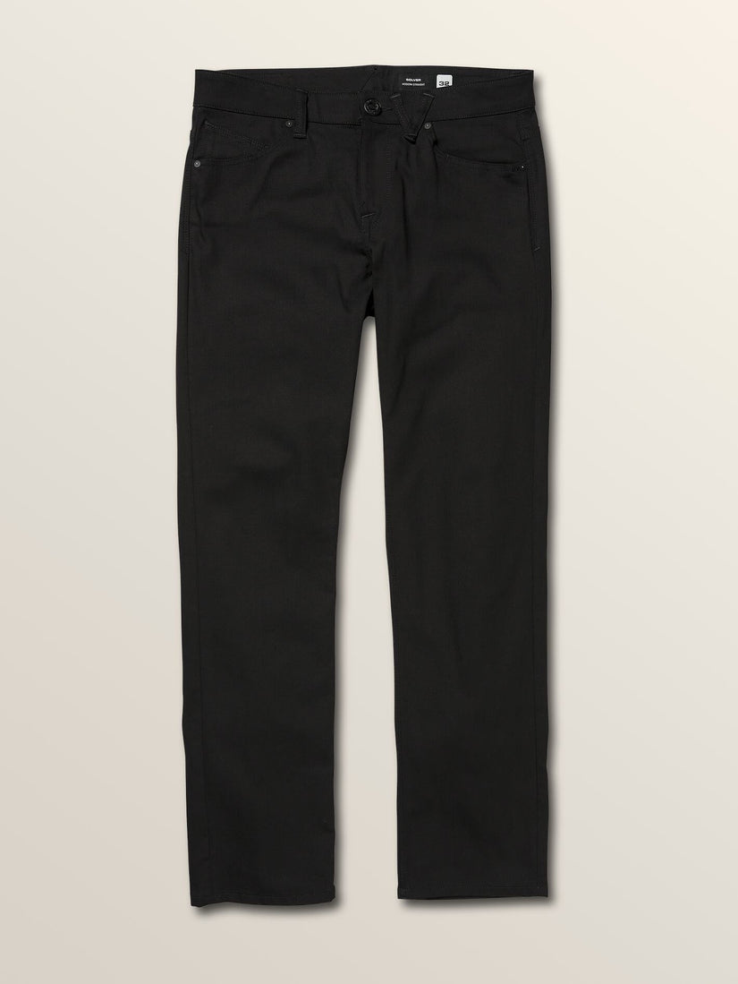 Vaqueros Solver Denim - Black On Black