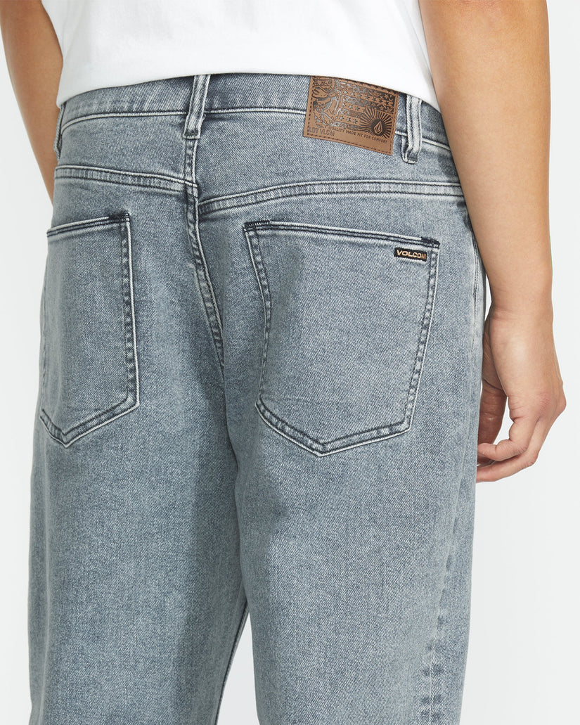 Pantalón vaquero Modown Tapered - ASH BLUE