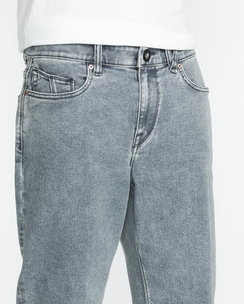 Pantalón vaquero Modown Tapered - ASH BLUE