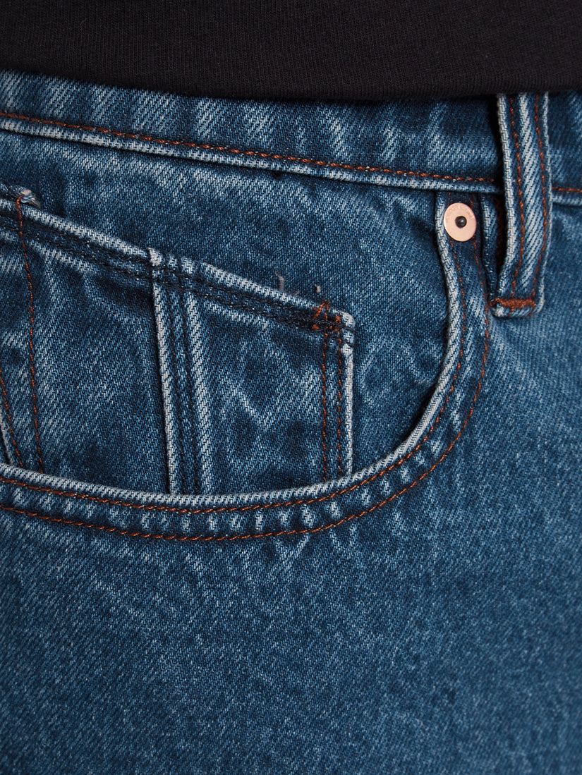 Pantalón corto Billow Denim - INDIGO RIGIDE WASH