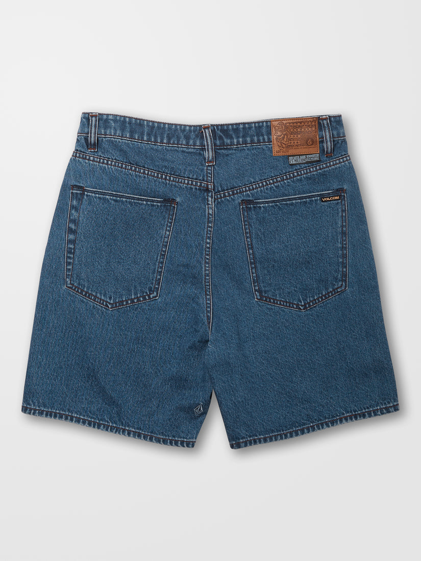 Pantalón corto Billow Denim - INDIGO RIGIDE WASH