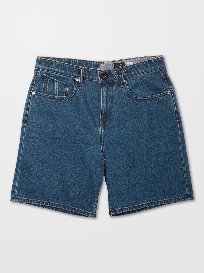 Pantalón corto Billow Denim - INDIGO RIGIDE WASH