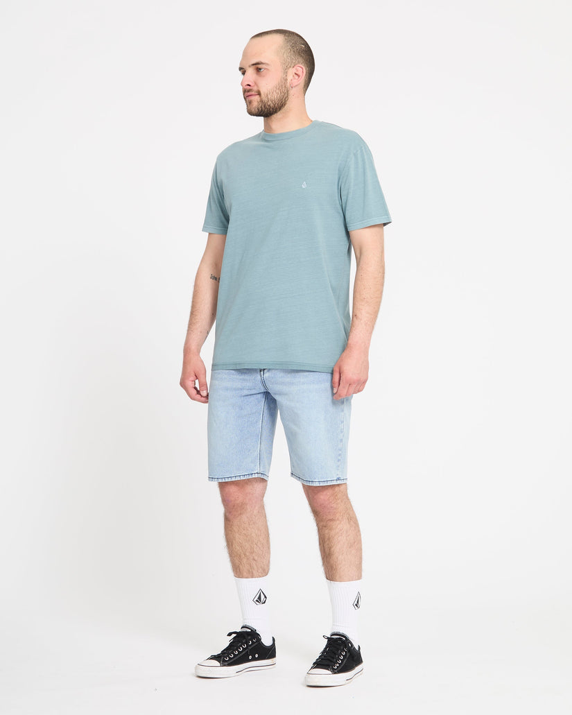 Pantalón corto vaquero Solver - Worn Light Blue