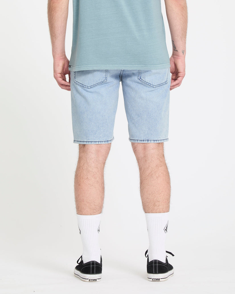 Pantalón corto vaquero Solver - Worn Light Blue
