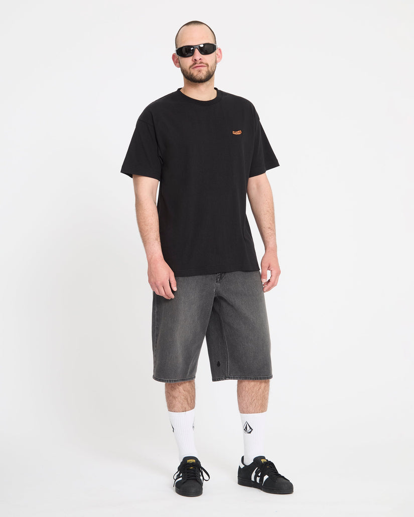 Pantalón corto vaquero Chillow 24" - Black Grey