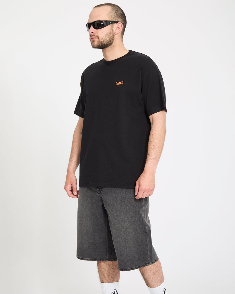Pantalón corto vaquero Chillow 24" - Black Grey
