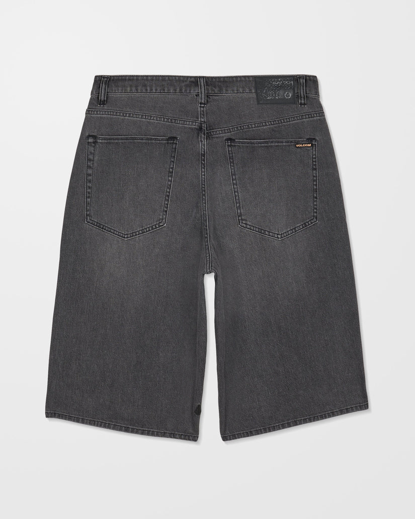 Pantalón corto vaquero Chillow 24" - Black Grey