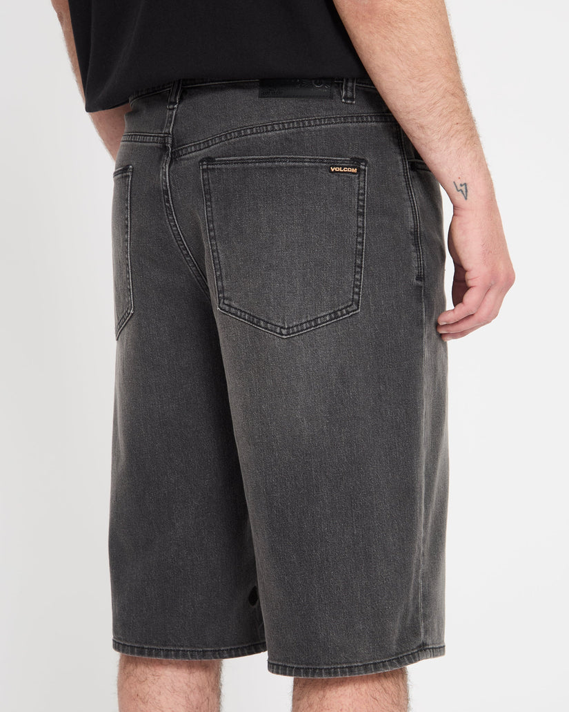 Pantalón corto vaquero Chillow 24" - Black Grey