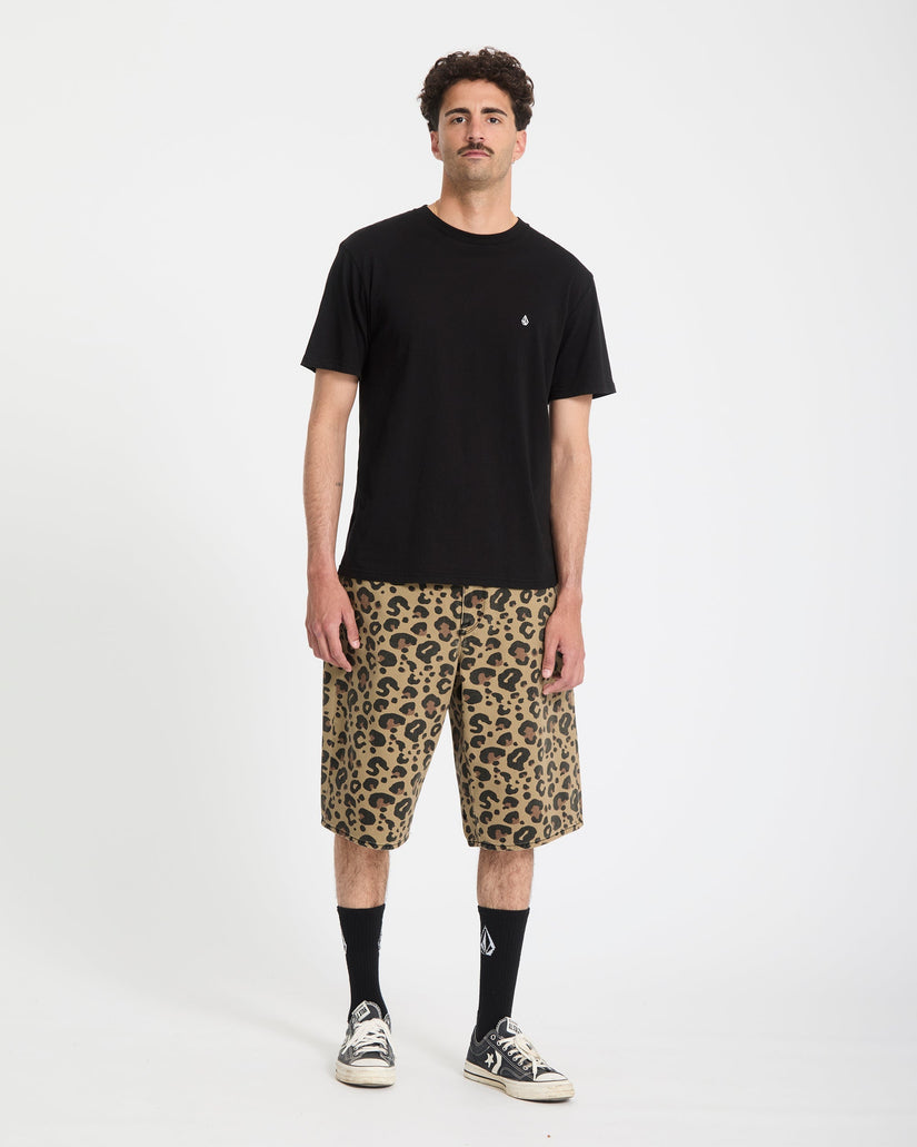 Pantalón corto vaquero Chillow 24" - Cheetah
