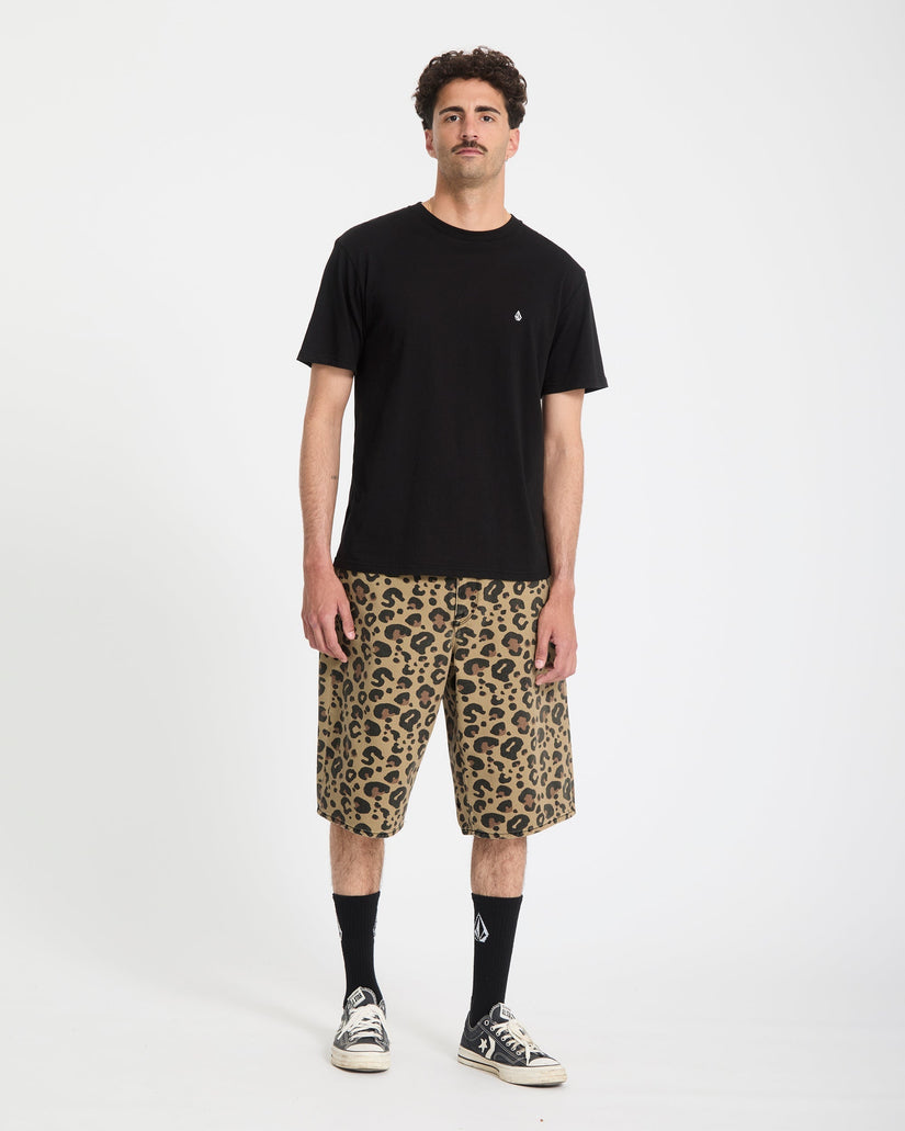 Pantalón corto vaquero Chillow 24" - Cheetah