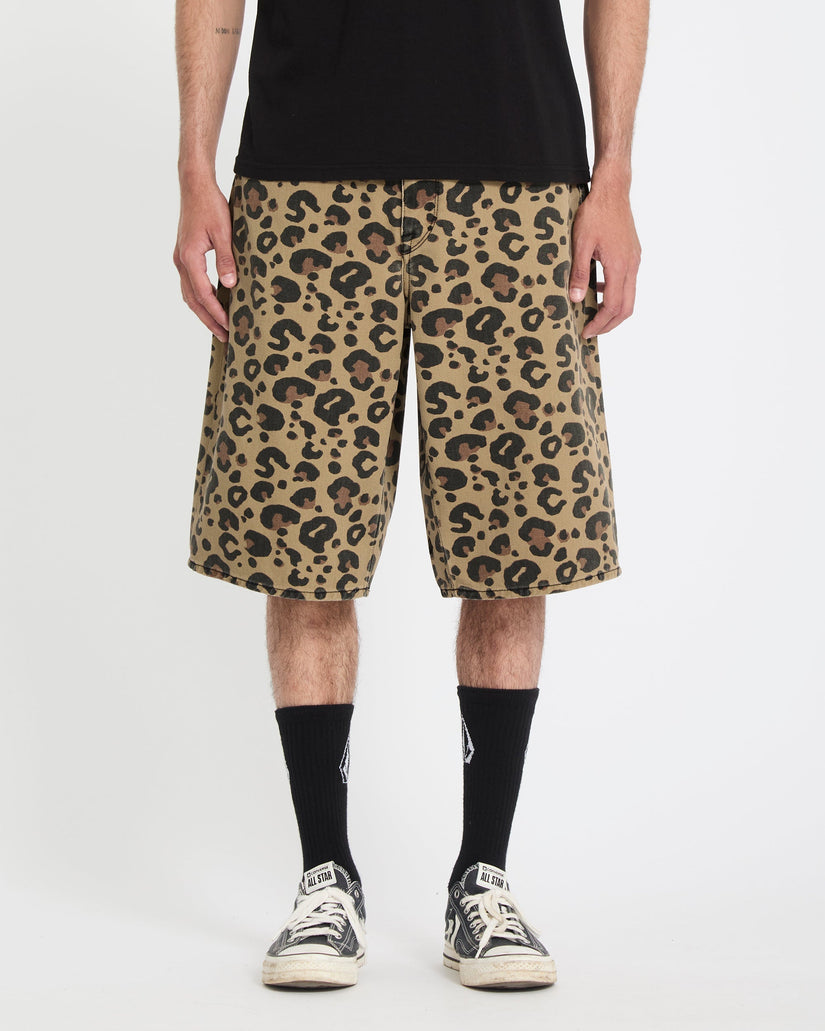 Pantalón corto vaquero Chillow 24" - Cheetah