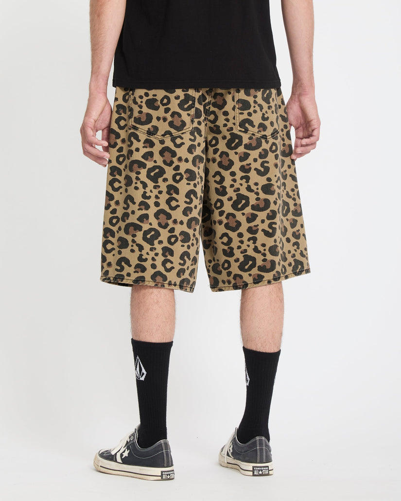 Pantalón corto vaquero Chillow 24" - Cheetah
