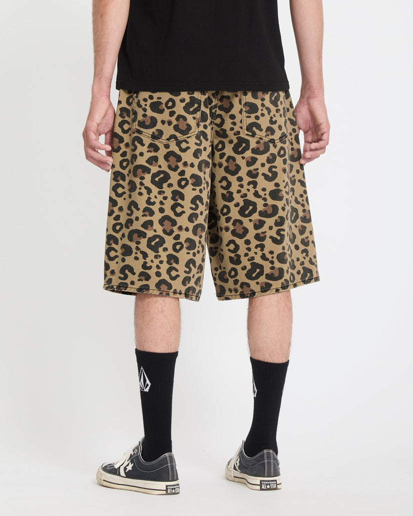 Pantalón corto vaquero Chillow 24" - Cheetah