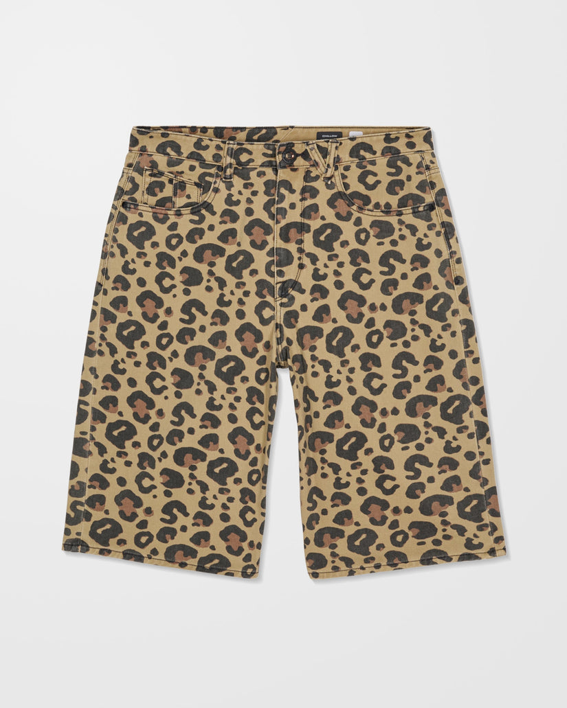 Pantalón corto vaquero Chillow 24" - Cheetah